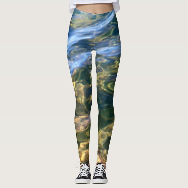 Leggings Roches d'eau du lac Supérieur (Devant)