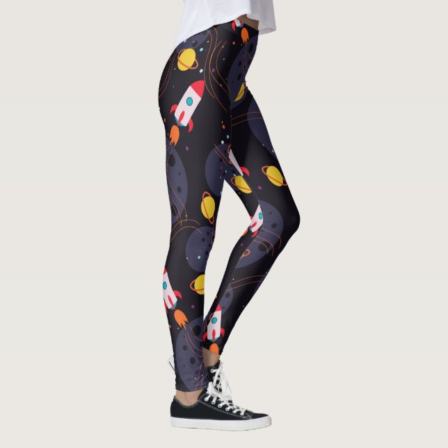 Leggings Rocket dans l'espace  (Droite)