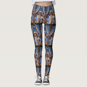 Leggings Roi Cavalier avec lumières de Noël