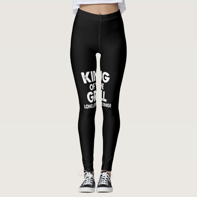 Leggings roi du grill vive le roi (Devant)