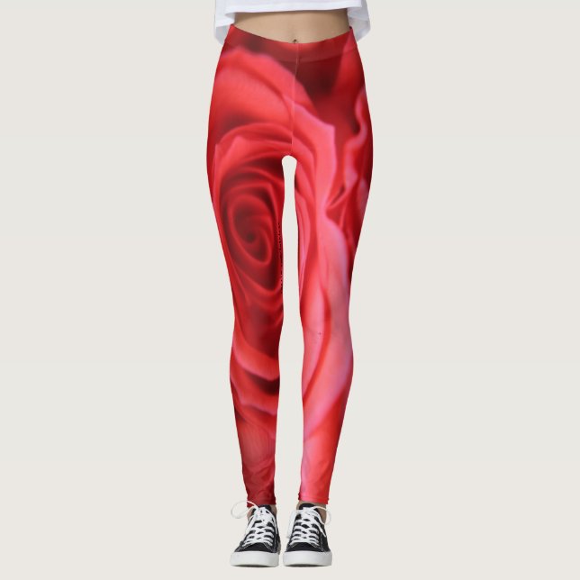 Leggings rose (Devant)