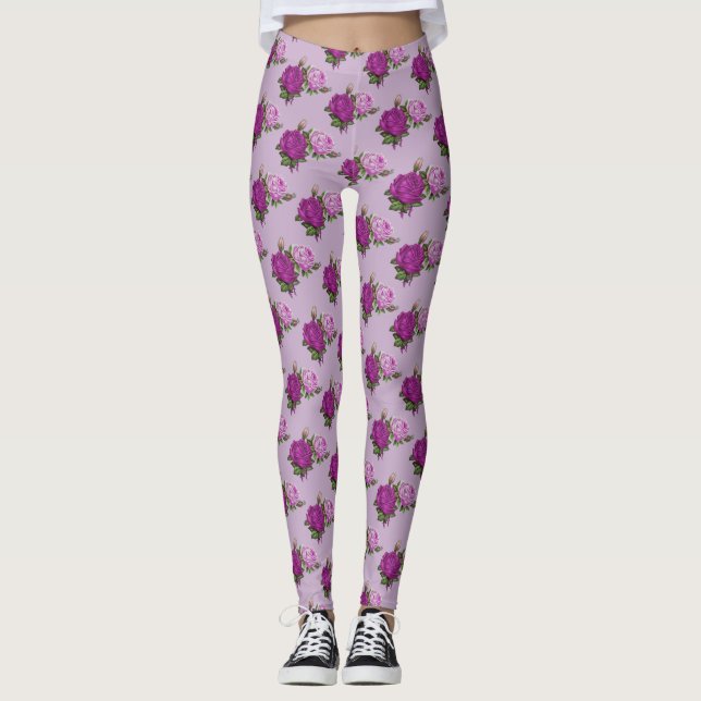 Leggings Rose (Devant)