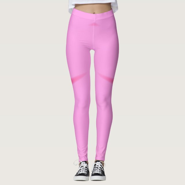 Leggings ~ rose (Devant)