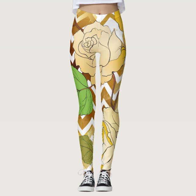 Leggings Rose 10 (Devant)