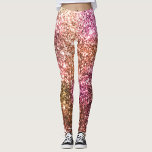 Leggings Rose brillant<br><div class="desc">Les leggings passent du rose à l'or, créant un effet visuel dynamique.</div>