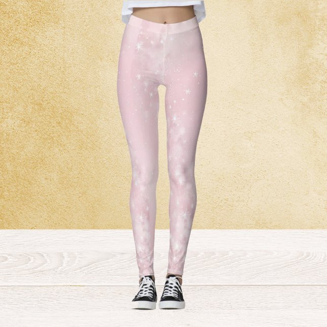 Leggings rose clair étincelant (Créateur téléchargé)