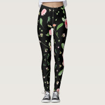 Rose et feuille sur arrière - plan noir romantique