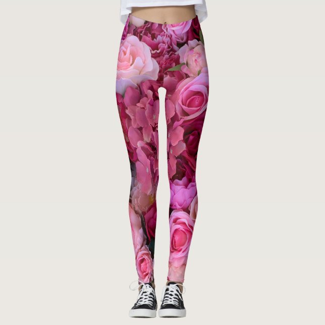 Leggings Rose et Lilys Deco Art (Devant)