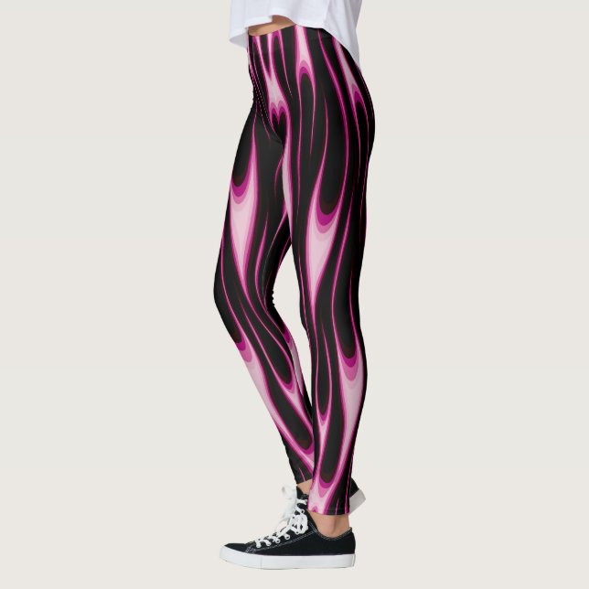 Leggings Rose flamboyant (Gauche)