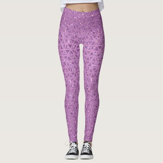 Leggings rose pâle (Devant)
