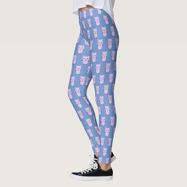 Leggings Rose Piggy (Gauche)
