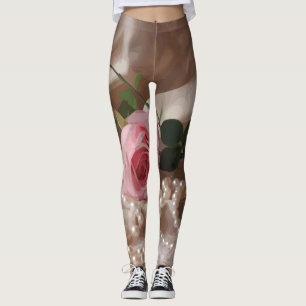 Leggings Rose Silken