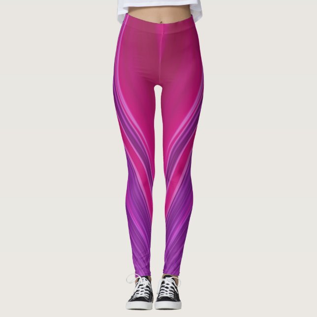Leggings ~ rose violet ~ Original (Devant)