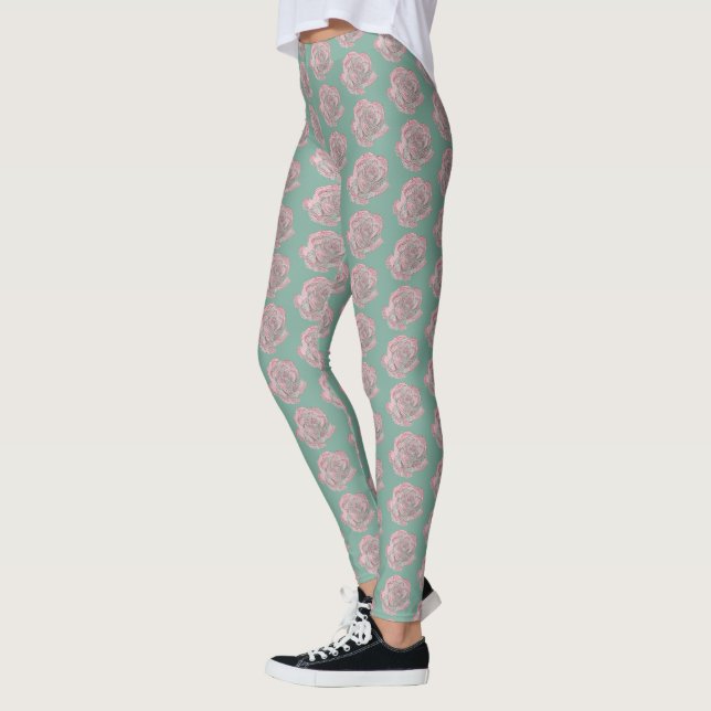 Leggings Roses (Gauche)