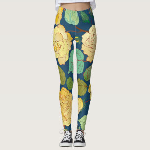 LEGGINGS ROSES 2