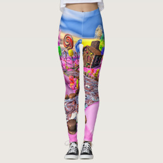 Leggings roses Candyland