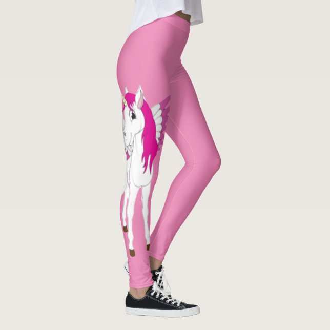 Leggings roses de la Unicorn Party (Droite)