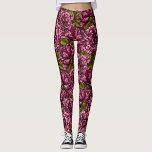 Leggings Roses pour vous