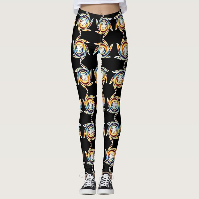Leggings Roue de vie (Devant)