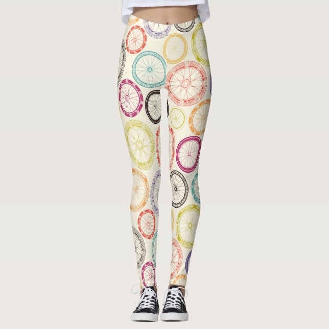 Leggings roues (Devant)