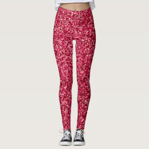 Leggings Rouge en feu