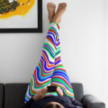 Leggings Rouge, Vert, Bleu, Blanc Abstrait<br><div class="desc">Emballage cadeau d'anniversaire avec des leggings abstraits et colorés bleus,  verts,  rouges,  blancs.</div>