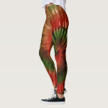 Leggings Rouge Vert & Or Psychedélique Tie Dye Noël<br><div class="desc">Ces leggings sont dotés d'un teint psychédélique rouge vert et or rappelant la culture de la contre-culture hippie des années 1960. Parfait pour le yoga, la course, l'entraînement à la salle de gym, ou juste quand vous voulez porter des collants sexy mignons. Les couleurs de Noël sont parfaites pour les...</div>