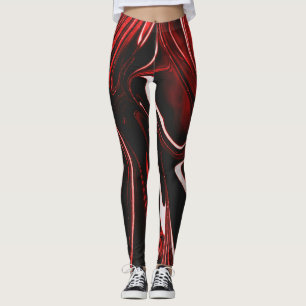 Leggings ROUGES FONCÉ