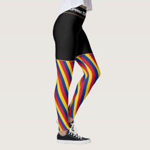 Leggings Roumanie et Roumanie, fan de voyages et de sports