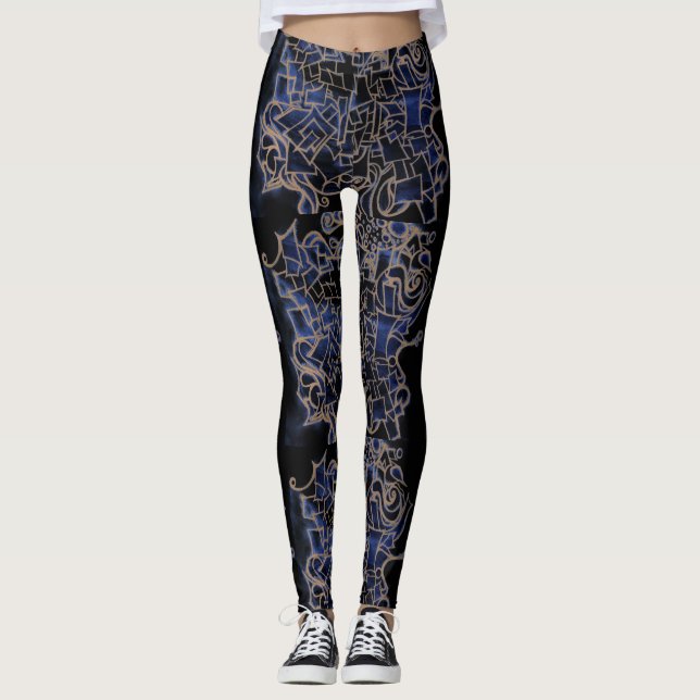 Leggings Round Rock Nobles (Devant)