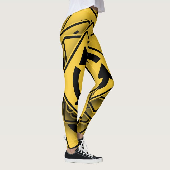 LEGGINGS ROUTE SIGNES ROTARY (Droite)