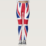 Leggings Royaume-Uni Union Jack Drapeau des colonies britan<br><div class="desc">L'Union Jack, une tapisserie tissée de fils d'histoire, flotte fièrement, symbole d'une nation forgée dans l'unité. Son histoire débute en 1606, lorsque le roi James VI d'Écosse monta sur le trône anglais sous le nom de roi James I. Pour commémorer l'union de ces deux royaumes, il a commandé un nouveau...</div>