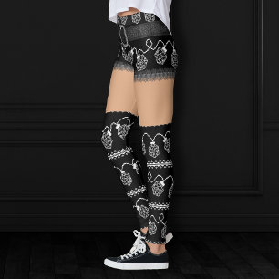 Leggings RPG Lights Classic   Retro Doux moche légère peau