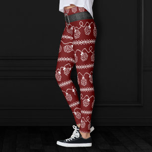 Leggings RPG Lights rouge Imaginaire Tabletop Retro Gamer
