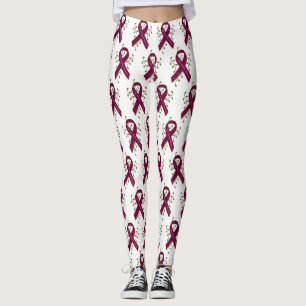 Leggings Ruban de Sensibilisation à l'Anévrisme