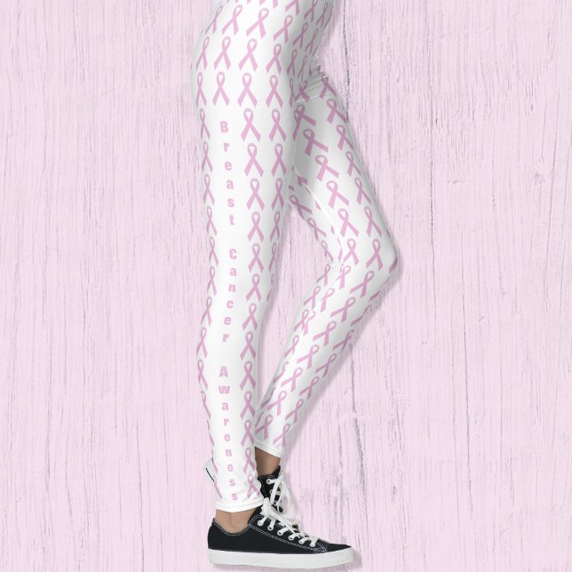Leggings Ruban de sensibilisation rose (Pink Awareness Ribbon Leggings)