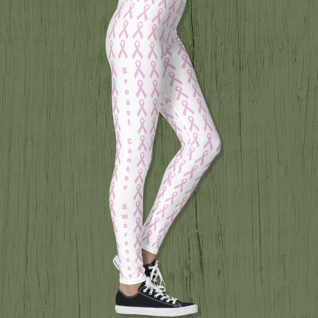 Leggings Ruban de sensibilisation rose (Pink Awareness Ribbon Leggings)