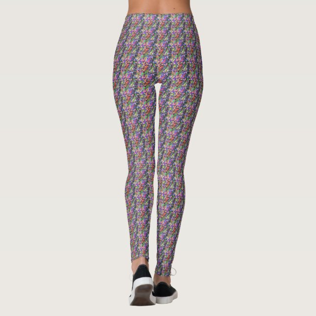 Leggings ruban néon (Dos)