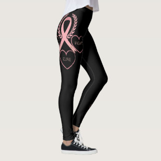 Leggings Ruban rose coeur Vintage