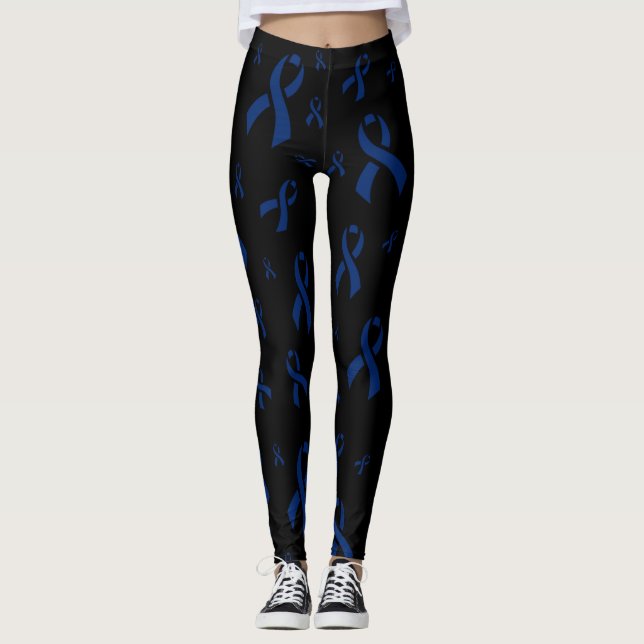 Leggings Rubans bleus...Epstein Barr (Devant)