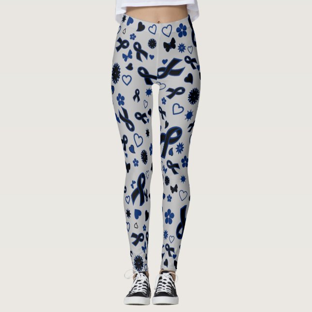 Leggings Rubans bleus Multi...RA (Devant)