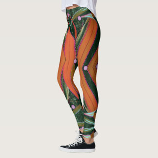 Leggings Rubans de pin vissé