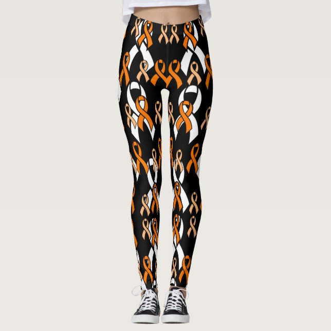 Leggings Rubans orange...RSD/CRPS (Devant)