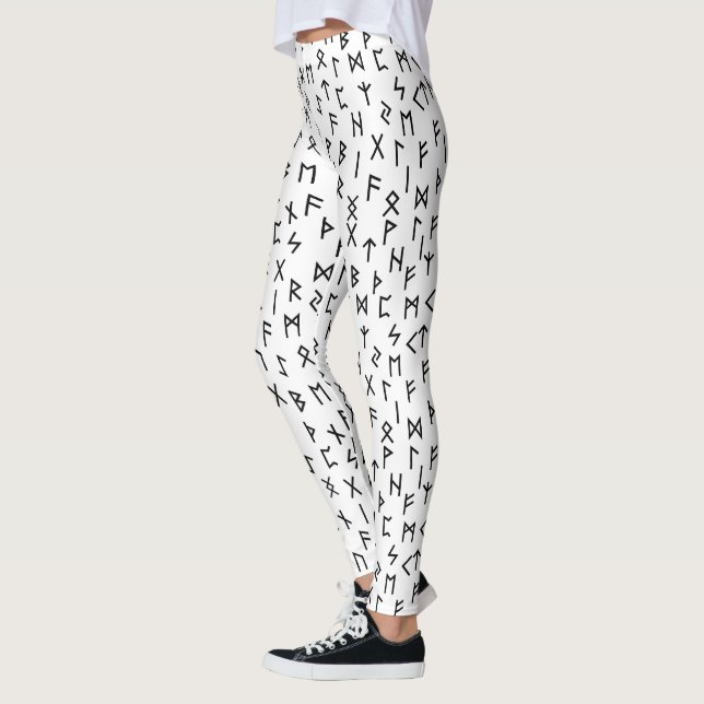 Leggings Runes Futhark anciens (Gauche)