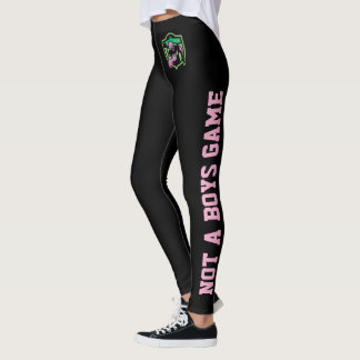 Leggings Running Back Girl Logo/ Not A Boys Game