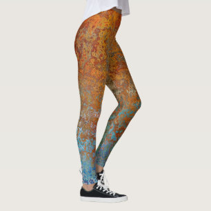 Leggings Rusty, Verdigris, Grunge Steampunk