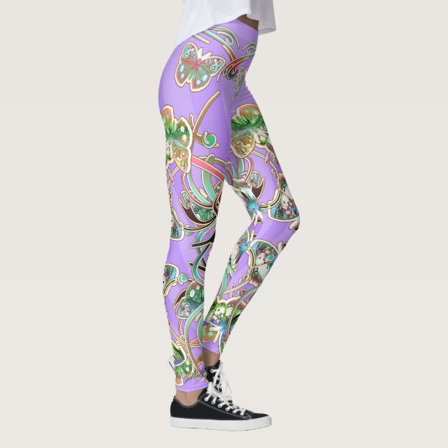 Leggings Sabre ornemental (Droite)