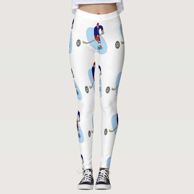 LEGGINGS SAD HOCKEY PUCK (Devant)