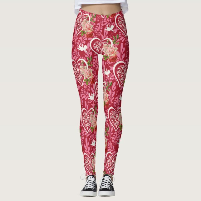 Leggings Saint Valentin (Devant)