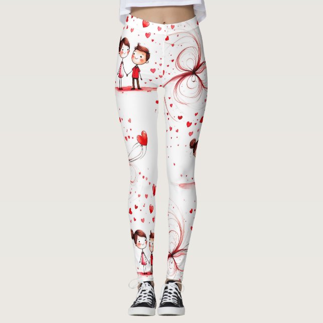 Leggings Saint-Valentin 2025 (Devant)